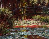 克劳德 莫奈 : The Bridge over the Water-Lily Pond